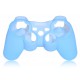 Silikonowy pokrowiec na pad kontroler Sony PlayStation 3 PS3 (przezroczysty niebieski)