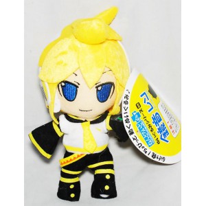 Vocaloid maskotka figurka pluszowa Kagamine Len (żółta/czarna)