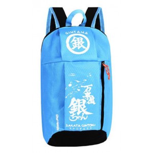 Gintama plecak plecaczek dwuramienny - Sakata Gintoki (niebieski/czarny)