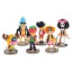 One Piece zestaw figurek Luffy, Zoro, Franky, Chopper, Sanji, Brook (6 szt.)