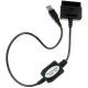 Przejściówka adapter kabel kontrolera/pada PlayStation 2 PS2 do PlayStation 3 PS3 & PC USB (czarna)